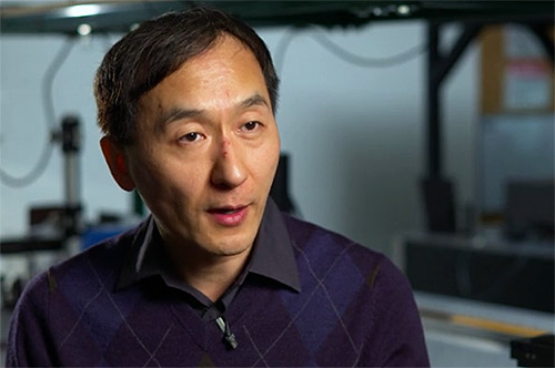 Chunlei Guo, a professor of optics at the University of Rochester